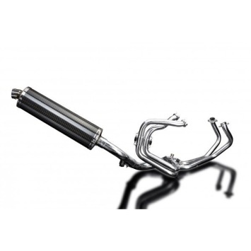 Delkevic volledig systeem Oval Carbon 450mm zonder e-keur - VFR800X CROSSRUNNER 2011-14