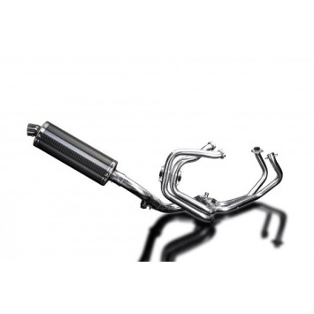 Delkevic volledig systeem Oval Carbon 350mm zonder e-keur - VFR800X CROSSRUNNER 2011-14