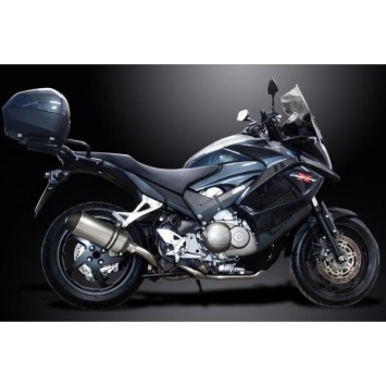 Delkevic volledig systeem X-Oval Titanium 260mm zonder e-keur - VFR800X CROSSRUNNER 2011-14