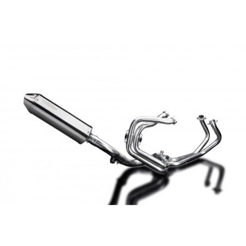 Delkevic volledig systeem Tri-Oval RVS 320mm zonder e-keur - VFR800X CROSSRUNNER 2011-14