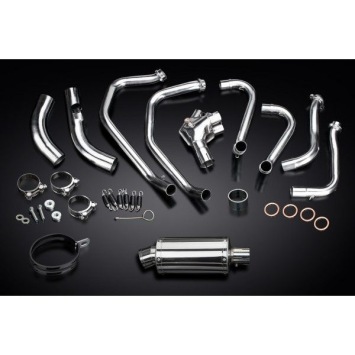 Delkevic volledig systeem Oval RVS 225mm zonder e-keur - VFR800X CROSSRUNNER 2011-14