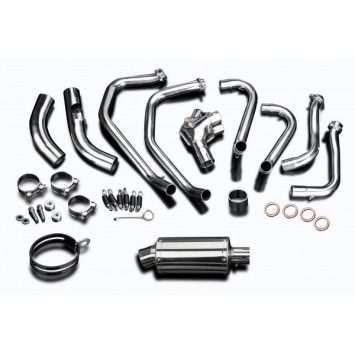 Delkevic volledig systeem Oval RVS 225mm zonder e-keur - VFR800X CROSSRUNNER 2011-14