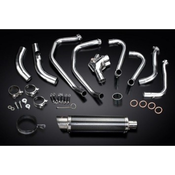 Delkevic volledig systeem Round Carbon 350mm zonder e-keur - VFR800X CROSSRUNNER 2011-14