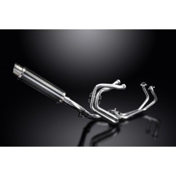 Delkevic volledig systeem Round Carbon 350mm zonder e-keur - VFR800X CROSSRUNNER 2011-14