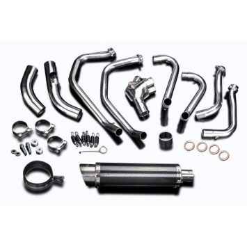 Delkevic volledig systeem Round Carbon 350mm zonder e-keur - VFR800X CROSSRUNNER 2011-14