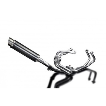 Delkevic volledig systeem Round Carbon 350mm zonder e-keur - VFR800X CROSSRUNNER 2011-14