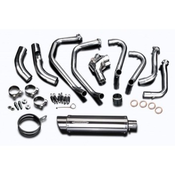 Delkevic volledig systeem Round RVS 350mm zonder e-keur - VFR800X CROSSRUNNER 2011-14