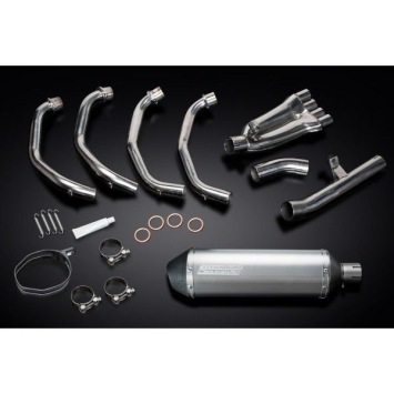 Delkevic volledig systeem X-Oval Titanium 343mm zonder e-keur - CBR600F (1999-2000)