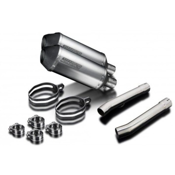 Delkevic slip-on kit X-Oval Titanium 260mm zonder e-keur - CBR1100XX BLACKBIRD (1996-2009)