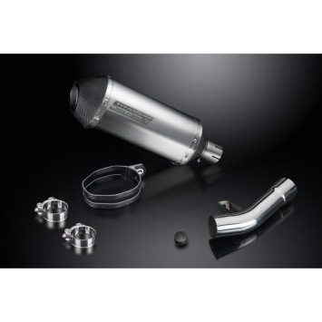 Delkevic slip-on kit X-Oval Titanium 260mm zonder e-keur - GSX1250FA (2010-2016)