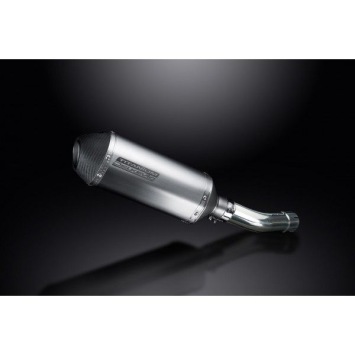 Delkevic slip-on kit X-Oval Titanium 260mm zonder e-keur - GSX1250FA (2010-2016)