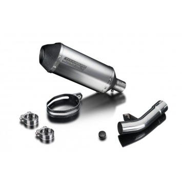 Delkevic slip-on kit X-Oval Titanium 260mm zonder e-keur - GSX650F (2007-2016)