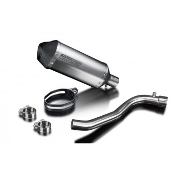 Delkevic slip-on kit X-Oval Titanium 260mm zonder e-keur - GSX-R1000K7-K8 (2007-2008)