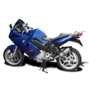 Delkevic slip-on kit X-Oval Titanium 260mm zonder e-keur - F800 S/ST (2006-2014)