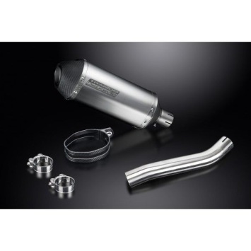 Delkevic slip-on kit X-Oval Titanium 260mm zonder e-keur - ZX-10R NINJA (2004-2005)