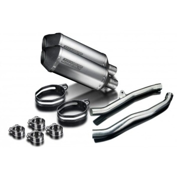 Delkevic slip-on kit X-Oval Titanium 260mm zonder e-keur - ZZR1400/ZX14 (2006-2007)