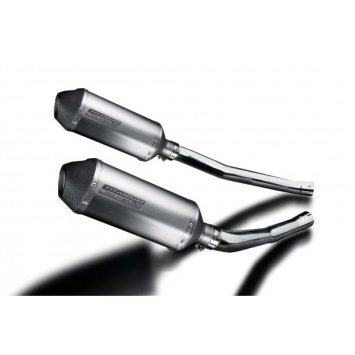 Delkevic slip-on kit X-Oval Titanium 260mm zonder e-keur - ZZR1400/ZX14 (2006-2007)