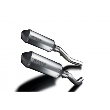 Delkevic slip-on kit X-Oval Titanium 260mm zonder e-keur - Z1000 (2003-2006)