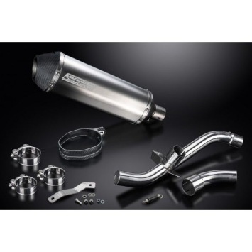 Delkevic slip-on kit X-Oval Titanium 343mm zonder e-keur - MULTISTRADA 1200 ENDURO (2016-2018)