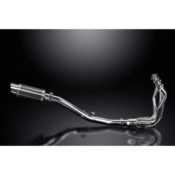 Delkevic volledig systeem Round Carbon 200mm zonder e-keur - VERSYS 1000 10-14