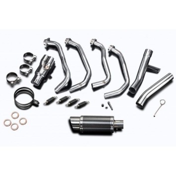 Delkevic volledig systeem Round Carbon 200mm zonder e-keur - VERSYS 1000 10-14