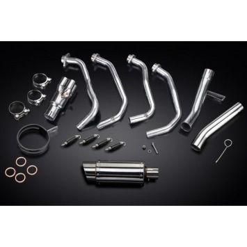 Delkevic volledig systeem Round RVS 200mm zonder e-keur - VERSYS 1000 10-14