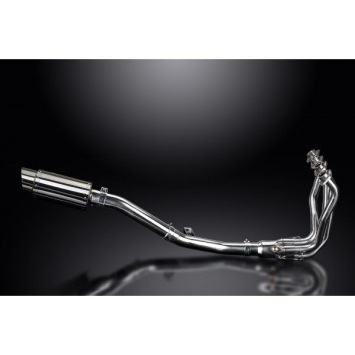 Delkevic volledig systeem Round RVS 200mm zonder e-keur - VERSYS 1000 10-14