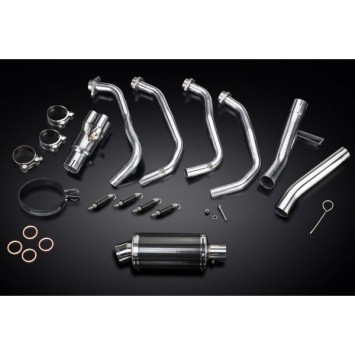 Delkevic volledig systeem Oval Carbon 225mm zonder e-keur - VERSYS 1000 10-14