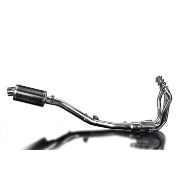 Delkevic volledig systeem Oval Carbon 225mm zonder e-keur - VERSYS 1000 10-14