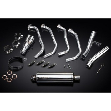 Delkevic volledig systeem Oval RVS 350mm zonder e-keur - VERSYS 1000 10-14