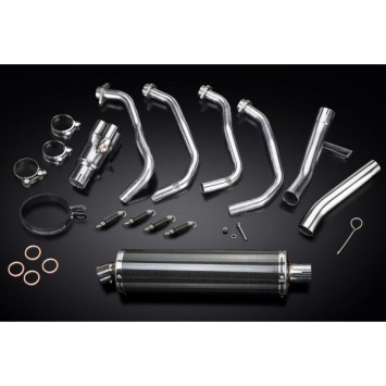 Delkevic volledig systeem Oval Carbon 450mm zonder e-keur - VERSYS 1000 10-14