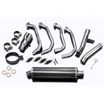 Delkevic volledig systeem Oval Carbon 450mm zonder e-keur - VERSYS 1000 10-14