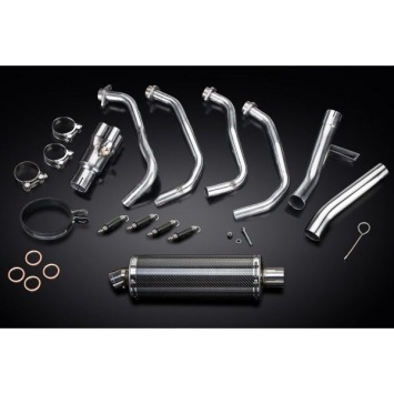 Delkevic volledig systeem Oval Carbon 350mm zonder e-keur - VERSYS 1000 10-14