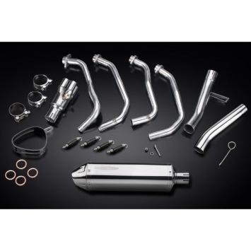 Delkevic volledig systeem Tri-Oval RVS 320mm zonder e-keur - VERSYS 1000 10-14