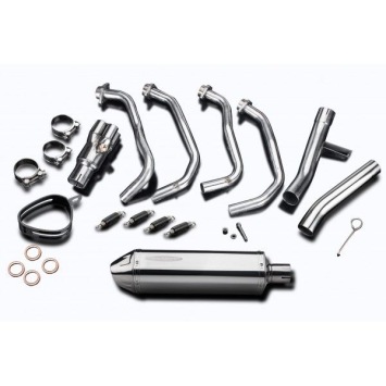 Delkevic volledig systeem Tri-Oval RVS 320mm zonder e-keur - VERSYS 1000 10-14