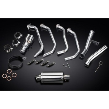 Delkevic volledig systeem Oval RVS 225mm zonder e-keur - VERSYS 1000 10-14