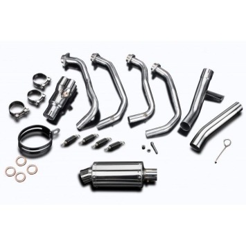 Delkevic volledig systeem Oval RVS 225mm zonder e-keur - VERSYS 1000 10-14