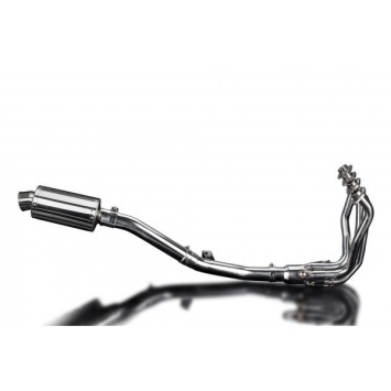 Delkevic volledig systeem Oval RVS 225mm zonder e-keur - VERSYS 1000 10-14