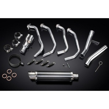 Delkevic volledig systeem Round Carbon 350mm zonder e-keur - VERSYS 1000 10-14