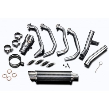 Delkevic volledig systeem Round Carbon 350mm zonder e-keur - VERSYS 1000 10-14