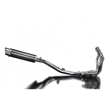 Delkevic volledig systeem Round Carbon 350mm zonder e-keur - VERSYS 1000 10-14