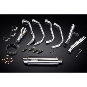 Delkevic volledig systeem Round RVS 350mm zonder e-keur - VERSYS 1000 10-14