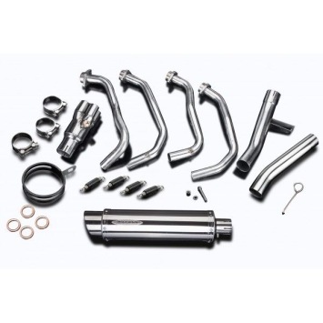 Delkevic volledig systeem Round RVS 350mm zonder e-keur - VERSYS 1000 10-14