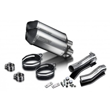 Delkevic Slip-on Kit X-Oval Titanium 260mm ohne EG-BE - Z1000 (2010-2020)