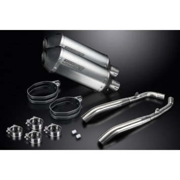 Delkevic slip-on kit X-Oval Titanium 260mm zonder e-keur - XL1000V Varadero (1999-2014)