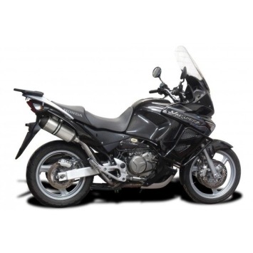 Delkevic slip-on kit X-Oval Titanium 260mm zonder e-keur - XL1000V Varadero (1999-2014)