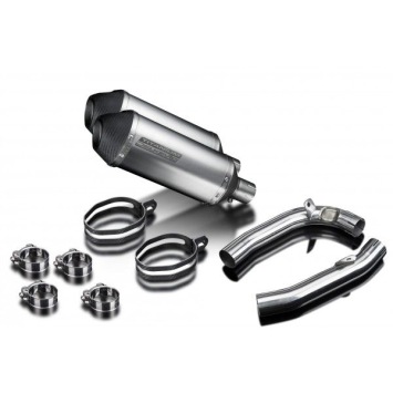 Delkevic slip-on kit X-Oval Titanium 260mm zonder e-keur - VTR1000F Firestorm (1997-2003)