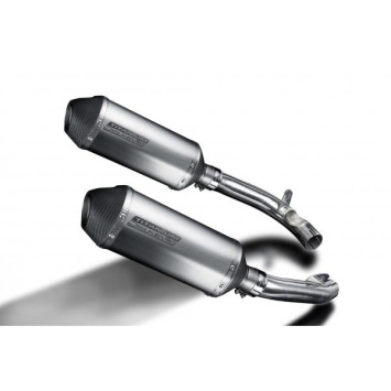 Delkevic slip-on kit X-Oval Titanium 260mm zonder e-keur - VTR1000F Firestorm (1997-2003)