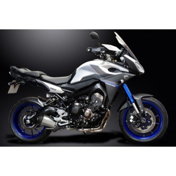 Delkevic volledig systeem X-Oval Titanium 260mm zonder e-keur - TRACER 900 15-20