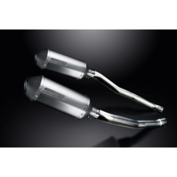 Delkevic slip-on kit X-Oval Titanium 260mm zonder e-keur - ZZR1400/ZX14 (2008-2011)